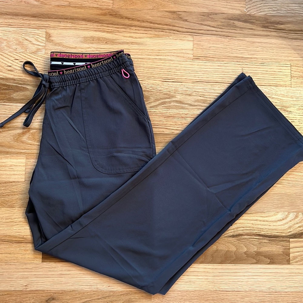Brand new heartsoul grey scrub pants